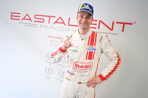 Pole for Christopher Haase (Eastalent Audi) in very wet conditions